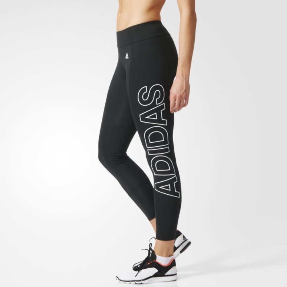 (SOLD) Adidas Logo Leggings - Picture 2 of 12